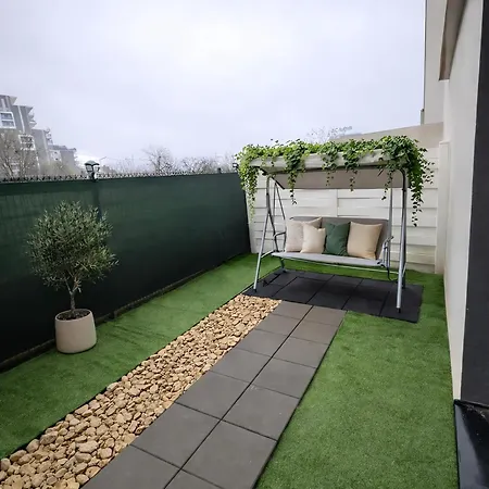 דירה Urban Silence Terrace בוקרשט